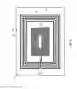 Fig. 10 - Electrical system incorporating a single structure multimode antenna for wireless power transmission using magnetic field coupling