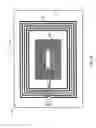 Fig. 10 - Single structure multi mode antenna having a unitary body construction for wireless power transmission using magnetic field coupling