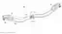 Fig. 01 - RJ-45 communication plug with plug blades received in apertures in a front edge of a printed circuit board
