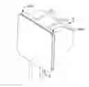 Fig. 01 - Recessed support for hidden sockets