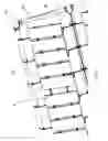 Fig. 06 - Floating solar panel array with one-axis tracking system
