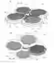 Fig. 26 - Floating solar panel array with one-axis tracking system