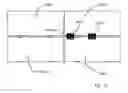 Fig. 03 - Bracket for connection of a junction box to photovoltaic panels