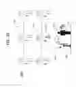 Fig. 35 - System and method for communication with a mobile device via a positioning system including RF communication devices and modulated beacon light sources