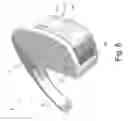 Fig. 06 - Hearing aid device having battery drawer