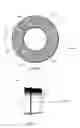 Fig. 12 - Cartridge for a liquid-cooled plasma arc torch