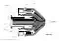 Fig. 19 - Cartridge for a liquid-cooled plasma arc torch