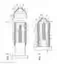 Fig. 03 - Thermal sleeve with reflective positioning member, assembly therewith and method of construction thereof