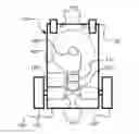 Fig. 01 - Robotic work tool with hub-mounted skid plate