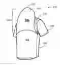Fig. 01 - Shirt with flip-up front panel