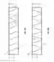 Fig. 25 - Tethered fluid-filled chamber with multiple tether configurations