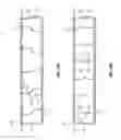 Fig. 31 - Tethered fluid-filled chamber with multiple tether configurations