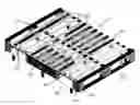 Fig. 01 - Ready-to-Assemble Bed Foundation Kit with Threaded Pin Assembly