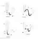 Fig. 12 - Pediatric laryngoscope, and method of use