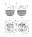 Fig. 02 - Infant peripheral lancing device having safety buckle turn lock and anti-backward push button
