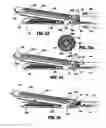 Fig. 22 - Surgical stapling device with independent tip rotation