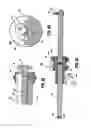 Fig. 33 - Surgical stapling device with independent tip rotation