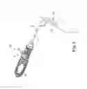 Fig. 06 - Tissue anchor and a suture inserted through the tissue anchor having end portions of the suture maintained within a conduit