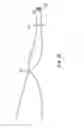 Fig. 46 - Tissue anchor and a suture inserted through the tissue anchor having end portions of the suture maintained within a conduit