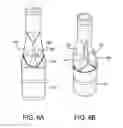Fig. 15 - Asymmetric opening and closing prosthetic valve leaflet