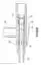 Fig. 44 - Needle capture safety interlock for catheter