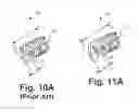 Fig. 12 - Epicardial defibrilation lead with side helix fixation and placement thereof