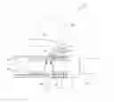 Fig. 01 - Multi-stage swing arm mirror mount
