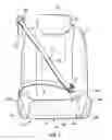 Fig. 02 - Safety restraint system with inflatable pelvis restraint device
