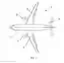 Fig. 02 - Aircraft with a foldable wing tip device