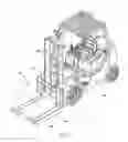 Fig. 02 - Forklift including an apparatus for controlling the forklift