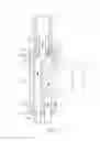 Fig. 10 - Vertical faucet structure