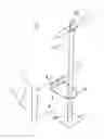 Fig. 01 - Safety railing mount for roof