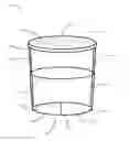 Fig. 01 - Skimmer basket for swimming pools