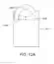Fig. 27 - Replacement shackle for portable lock