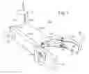 Fig. 02 - Link assembly for synchronizing a cabinet toe kick plate with a door of the cabinet