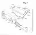 Fig. 04 - Link assembly for synchronizing a cabinet toe kick plate with a door of the cabinet