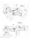 Fig. 14 - Link assembly for synchronizing a cabinet toe kick plate with a door of the cabinet