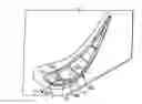Fig. 01 - Airfoil baffle with wedge region