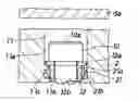 Fig. 01 - Fixing device for lower stage members and fluid control device equipped with fixing device