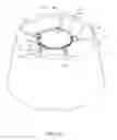 Fig. 16 - Ceiling fan lampshade mounting assembly
