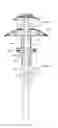 Fig. 03 - Bipolar lightning protection apparatus having light emitting unit