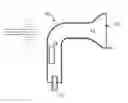 Fig. 01 - Air sensor with downstream facing ingress to prevent condensation