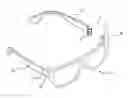 Fig. 01 - Device for connecting spectacle temples to the frame front
