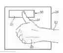 Fig. 01 - Using a gesture to evaluate displayed information and initiate an operation of a vehicle system