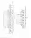 Fig. 07 - Scheme for connector site spacing and resulting structures