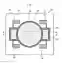 Fig. 02 - Packaging of LED chips and driver circuit on the same substrate