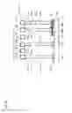 Fig. 37 - Semiconductor device with surrounding gate transistors in a NAND circuit