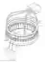 Fig. 01 - STATOR MODULE AND MAGNETIC FIELD GENERATING STRUCTURE THEREOF