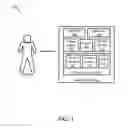 Fig. 02 - Mobile device camera display projection
