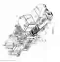 Fig. 02 - Sod harvester with flap control device